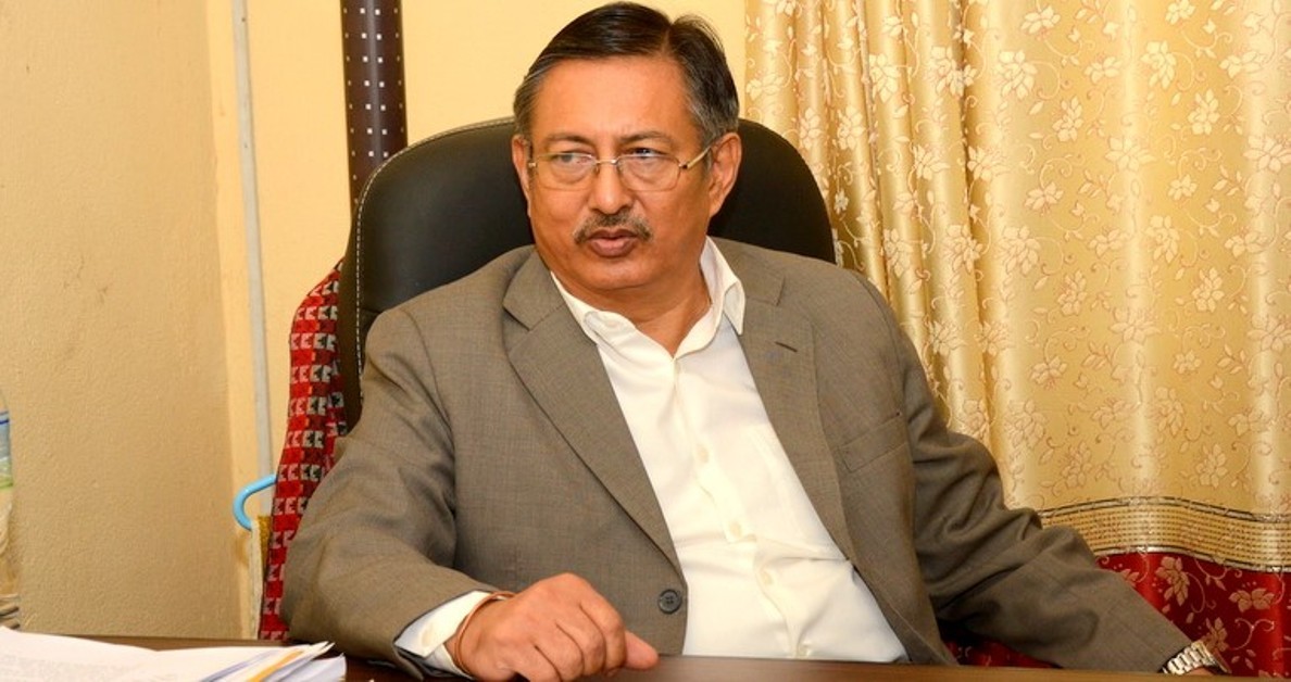 गृहमन्त्री खाँणद्वारा तीन जिल्लाको पहिरो प्रभावित क्षेत्रको निरीक्षण