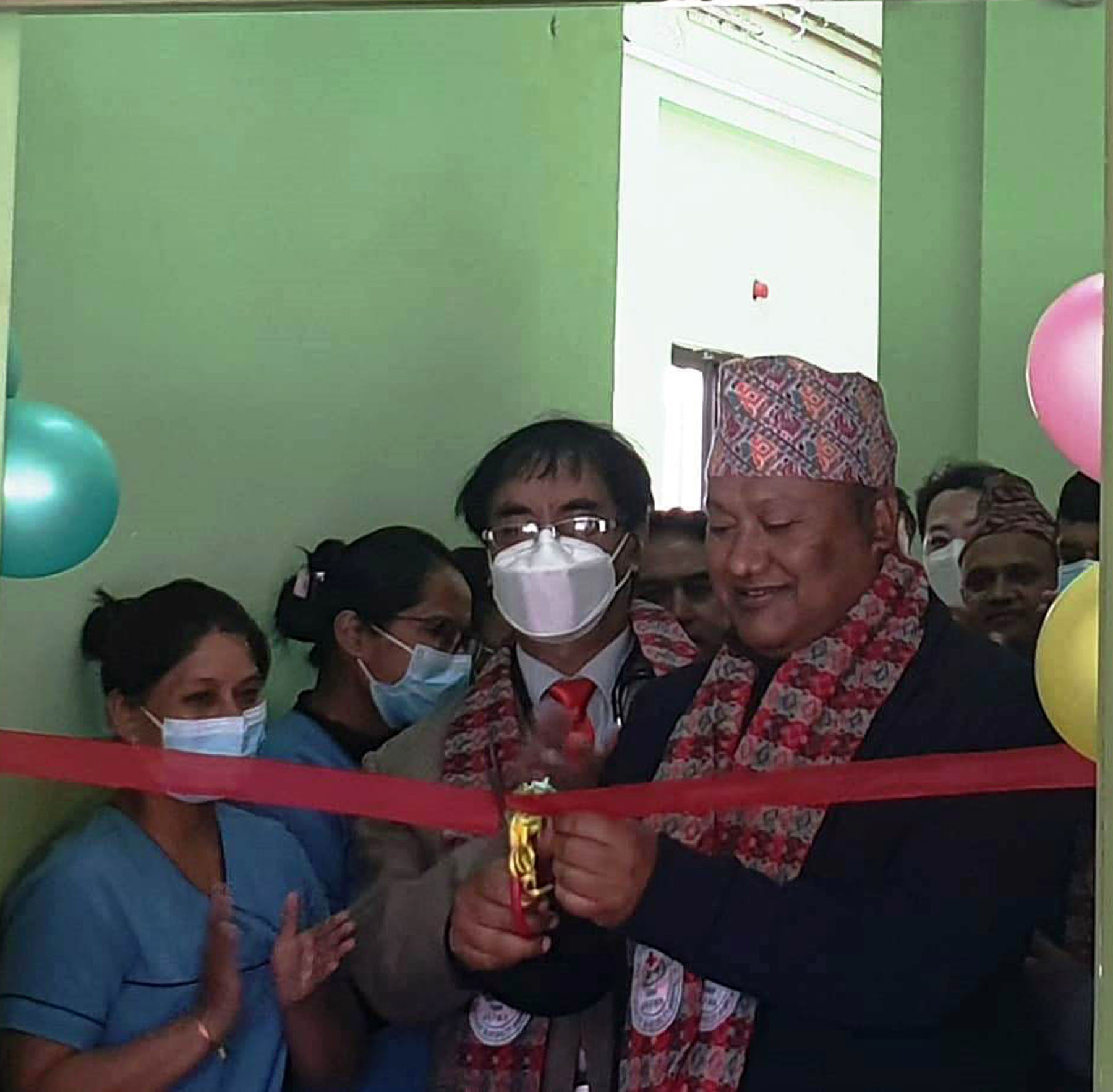 नेपाल–कोरियामैत्री  अस्पतालमा बालबालिका आइ.सी.यू.