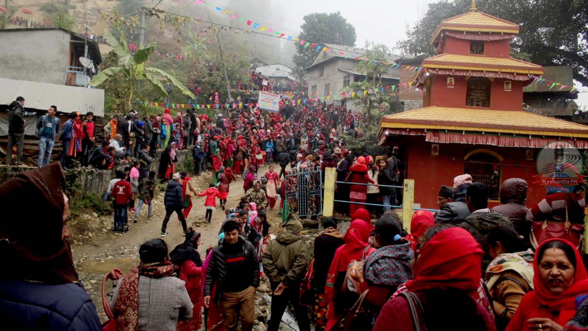 बडिगाडमा परम्परागत न्वागी मेला