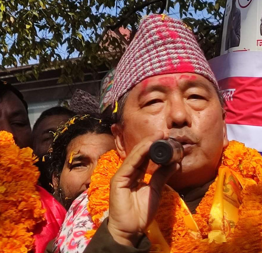 नवनिर्वाचित अध्यक्ष लिङ्देन लोकप्रिय नेता