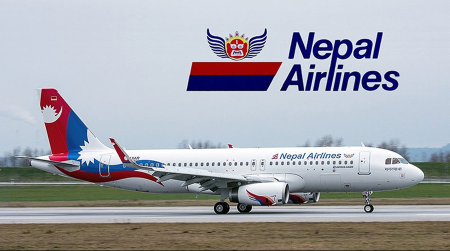 नेपाल एयरलाइन्सको दुबईमा नौ उडान