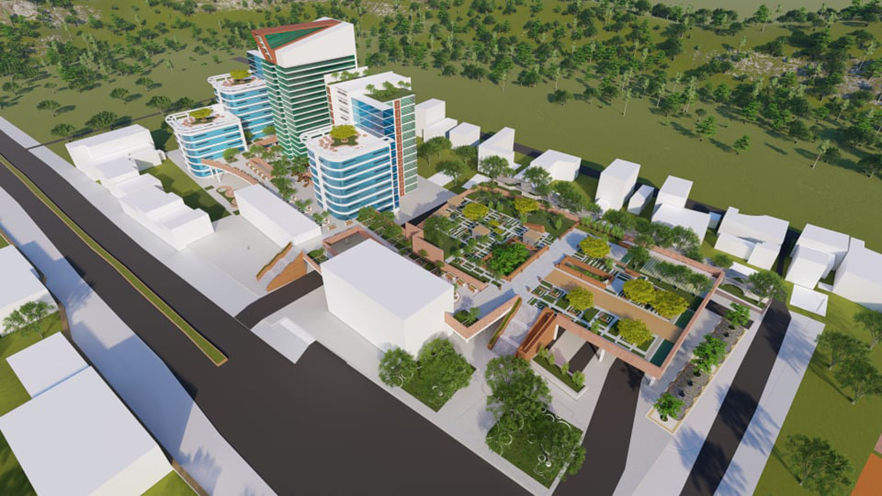 बुटवलमा बहुतला पार्किङसहितको बहुउद्देश्यीय भवन बन्दै   