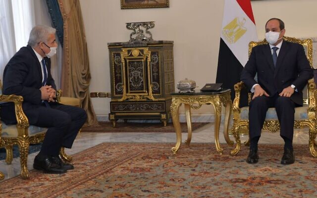 इजिप्टका राष्ट्रपति र इरानका विदेशमन्त्रीबीच भेटवार्ता