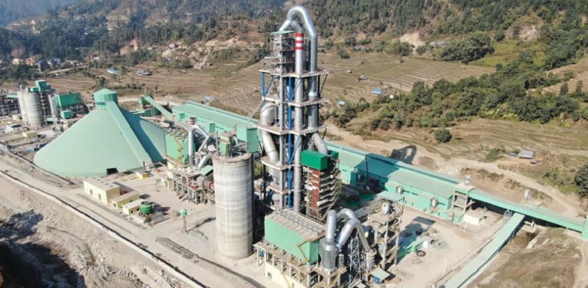 हुवासिन सिमेन्टको परीक्षण उत्पादन सुरु