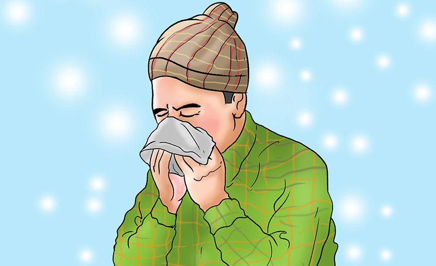 रुघाखोकी र ज्वरोका बिरामी बढ्दै