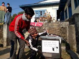 खोटाङमा स्ववियु निर्वाचनको नमुना मतदान