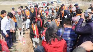 गण्डकीको लाइफलाइन डेढगाउँ-झ्यालवास सडक निर्माण सुरु