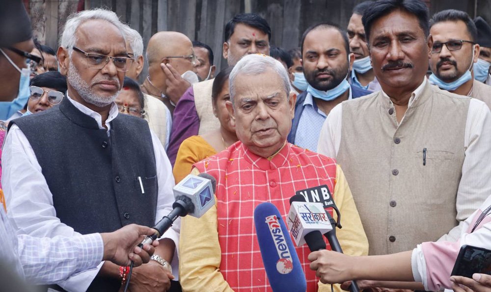 लोसपामा एमसीसीबारे निर्णयको जिम्मा अध्यक्ष महन्थ ठाकुरलाई