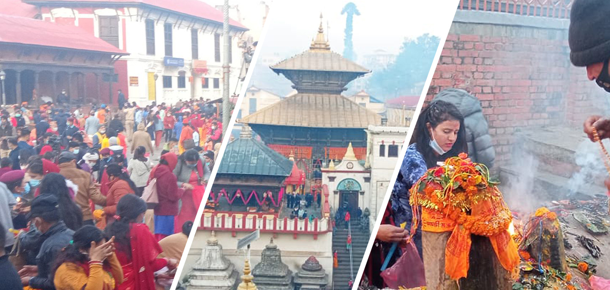 तीन लाख बढी भक्तजनले गरे पशुपतिनाथको दर्शन