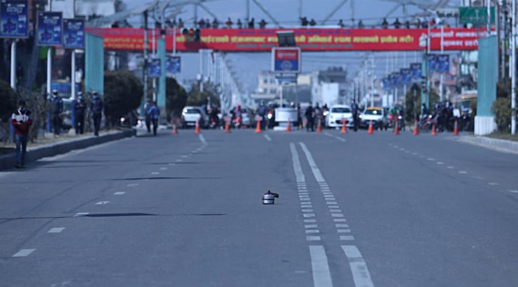 संसद भवनअगाडी नक्कली बम राख्ने व्यक्ति पक्राउ