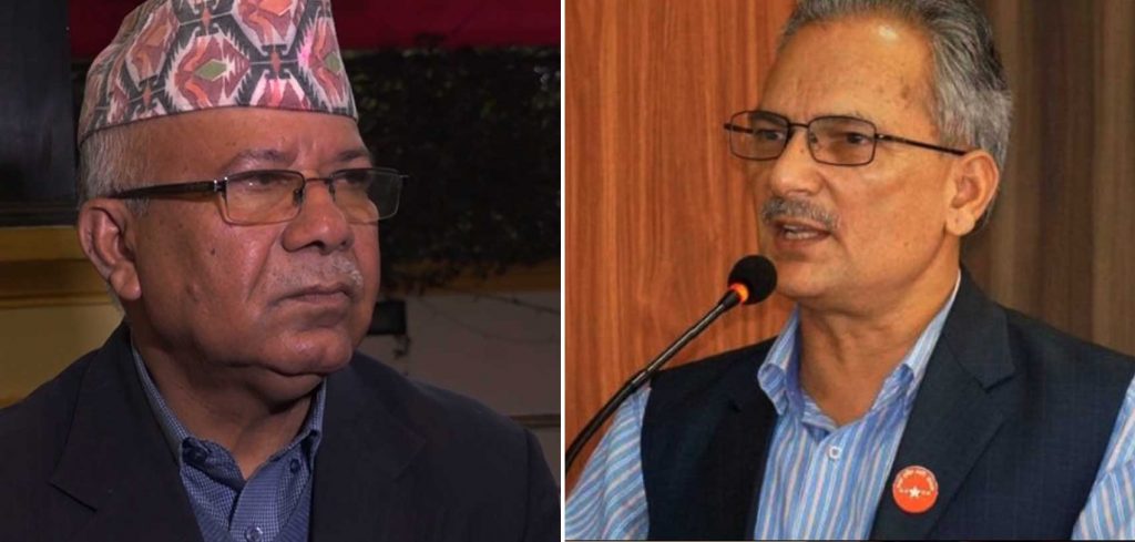 पार्टी जोगाउन एमसीसीमा समर्थन गरेको भनेपछि माधव नेपाललाई बाबुराम भट्टराईको प्रश्न