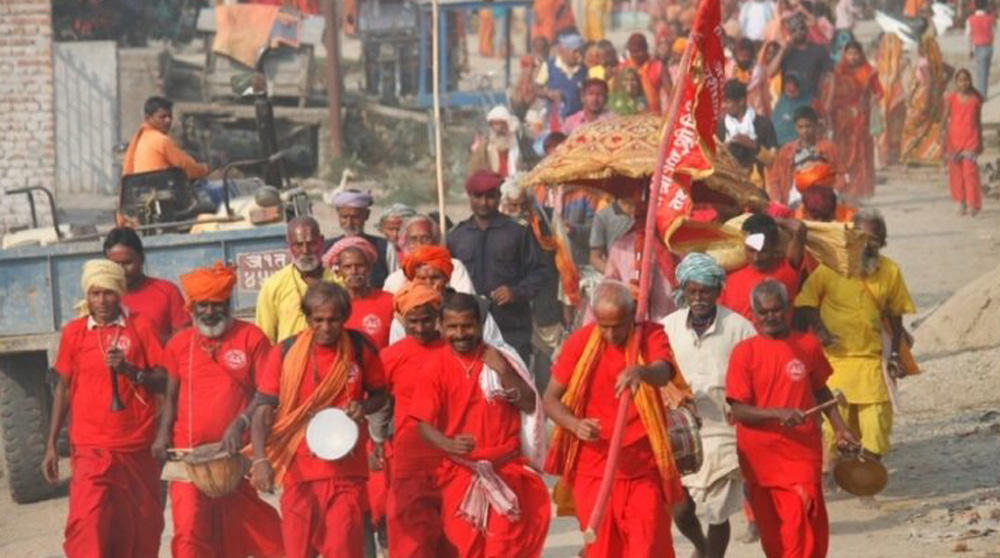 मिथिला मध्यमा परिक्रममा यात्रा भारतको बिसौलमा