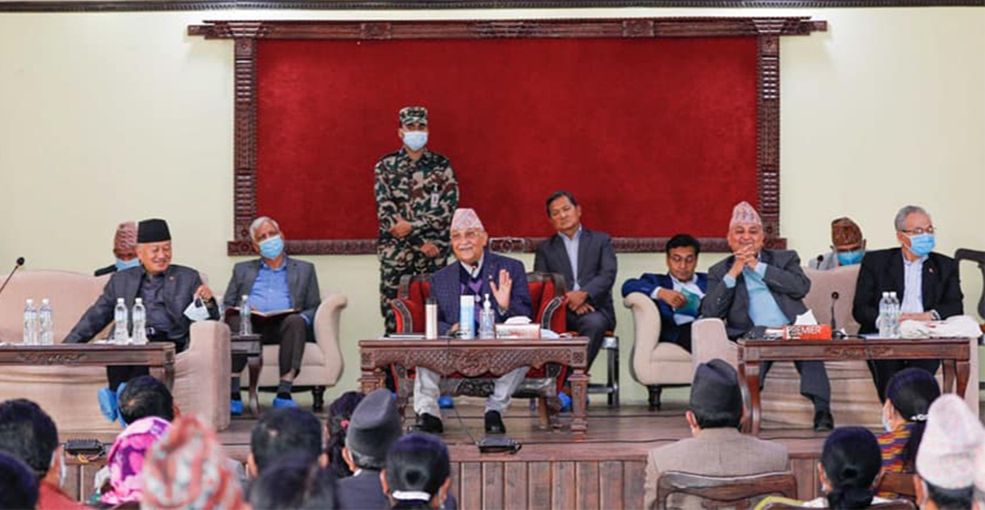 एमाले केन्द्रीय कमिटी बैठक ११ बजे बस्दै