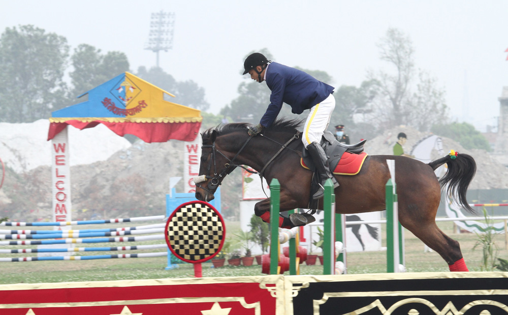 राष्ट्रपतिको आतिथ्यतामा घोडेजात्रा सम्पन्न
