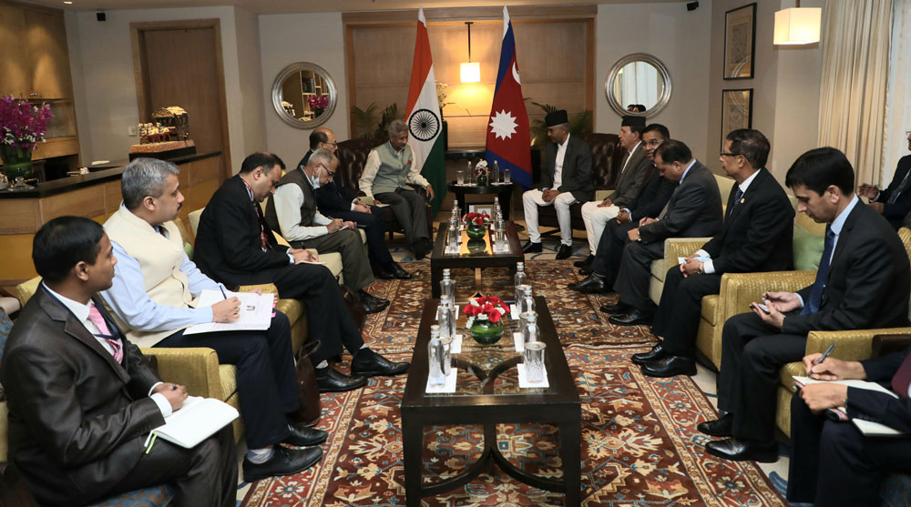 प्रधानमन्त्री देउवा भेटवार्तामा व्यस्त