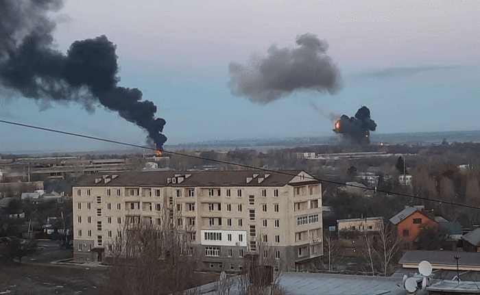 रुस-युक्रेन युद्ध: 'एन्टीएयरक्राफ्ट' र 'एन्टीसिप मिसाइल प्लान्ट'मा रुसी हमला