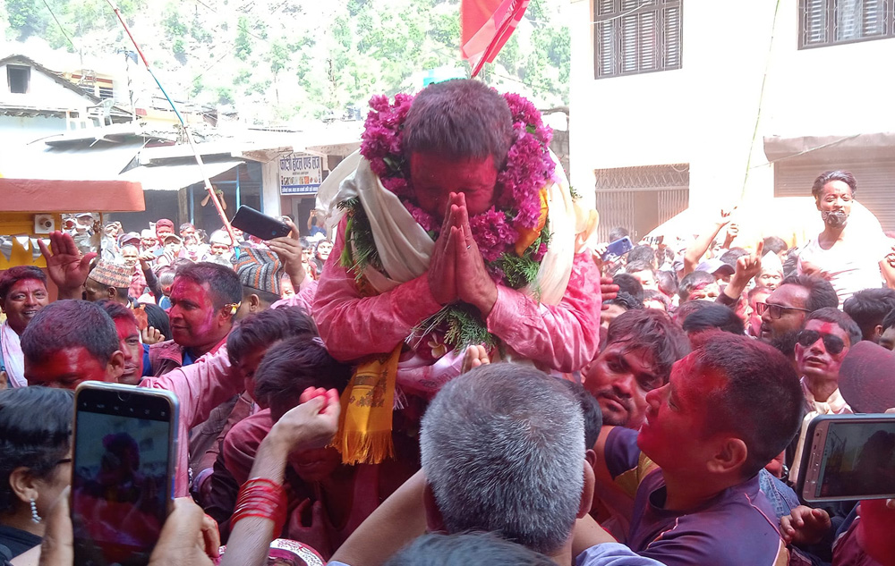 प्युठानको नौबहिनी गाउँपालिकामा एमालेको प्यानल नै विजयी