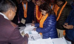 आरजुले गरिन् देउवाको उम्मेदवारी दर्ता