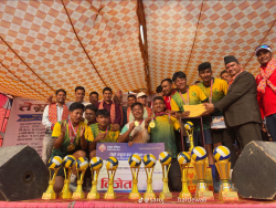 तेस्रो रुुकम कप भलिबल प्रतियोगिताको उपाधि नवलपुरको बौदीकालीलाई