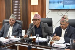 ऊर्जा विकास र वातावरण संरक्षणबीच सहकार्य सुदृढ गर्न दुई मन्त्रालयबीच बैठक