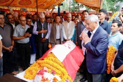  नेता शास्त्रीको निधनमा कांग्रेसले तीनदिन शोक मनाउने