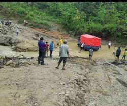 पश्चिम सुर्खेतको बड्डीचौर–बाबियाचौर–गुटु–बेनीघाट सडक तीन दशकदेखि अधुरै