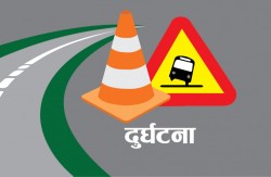 ट्रकको ठक्करबाट इलाका प्रशासन कार्यालय रंगेलीका कम्प्युटर अपरेटरको मृत्यु