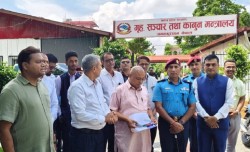 सुरक्षा निकायका कार्यालयहरूलाई २६ थान सवारीसाधन वितरण