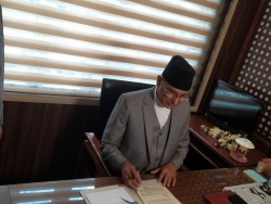 नवगठित सरकारको सोच र दृष्टिकोण कार्यान्वयन गर्न बजेट बाधक बन्दैन : अर्थमन्त्री पौडेल