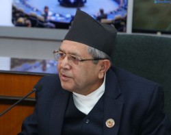 संसद् भवन निर्माण शीघ्र सम्पन्न गर्न सभामुख घिमिरेको निर्देशन