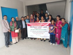 नेपाल निजामती कर्मचारी संगठनको स्थापना दिवस : अभिभावकत्व ग्रहण गरिएका विद्यार्थीलाई भर्ना र पोशाक वितरण