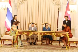  नेपाल र थाइल्याण्डबीच पर्यटन र संस्कृतिसम्बन्धी समझदारी पत्रमा हस्ताक्षर