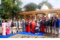 राष्ट्रपतिद्वारा पूजाअर्चना