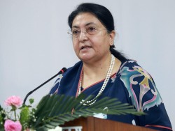 पूर्वराष्ट्रपति भण्डारीले पत्रकार सम्मेलनमार्फत भावी राजनीतिक रणनीति सार्वजनिक गर्ने