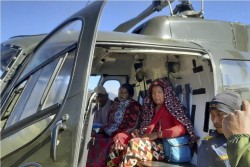 सुत्केरीको हेलिकप्टरमार्फत उद्धार