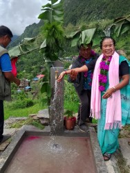मालिका गाउँपालिकामा ‘एक घर , एक धारा’