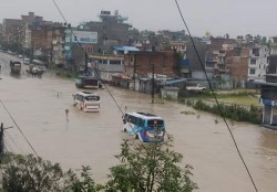 काठमाडौँमा बिहानैदेखि भारी वर्षा, नदी किनार आसपासमा सतर्कता अपनाउन अनुरोध