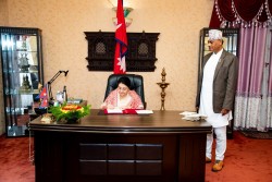 राष्ट्रपति भण्डारीले गरिन् नागरिकताबाहेक ५ विधेयक प्रमाणीकरण 