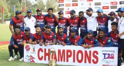 पिएनजीलाई हराउँदै नेपाल त्रिकोणात्मक टि-२० सिरिजको फाइनलमा