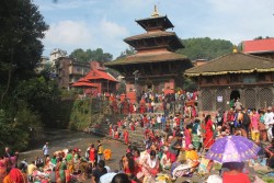 गोकर्णमा भाद्रकृष्ण औँसी श्राद्ध गर्नेको भीड