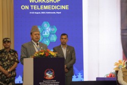 दुई वर्षभित्र सबैलाई आधारभूत स्वास्थ्यसेवा निःशुल्क : स्वास्थ्यमन्त्री बस्नेत