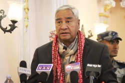  गणतन्त्रलाई सुदृढ बनाउनुपर्नेमा सभापति देउवाको जोड