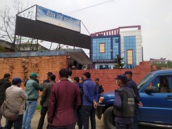 नेप्सेमा धर्ना दिन पुगेका लगानीकर्ता पक्राउ