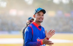 क्यानडाविरुद्ध नेपालको उत्कृष्ट सुरुवात, हेमन्तले लिए पहिलो विकेट