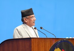  संविधानलाई कमजोर बनाउन दिइँन्न : प्रधानमन्त्री