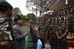 नेपाली सेना अन्तरराष्ट्रियस्तरमा प्रतिनिधित्व गर्ने राष्ट्रको शानः राष्ट्रपति