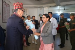 भरतपुरमा जापानको योकोसुका सिटीका प्रमुखसहितको टोली