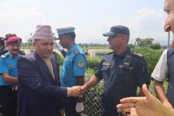 त्रिशूली नदीमा बेपत्ताको खोजी गर्न विदेशबाट प्रविधि ल्याउन पहल पहल भइरहेको छ : गृहसचिव  अर्याल