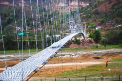 पाँच महिनाअगावै निर्माण सम्पन्न भयो झोलुङ्गे पुल