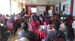 मुग्लिन–पोखरा सडक आयोजना (पूर्वी खण्ड) द्वारा आयोजित कार्यक्रममा विविध विषयमा छलफल